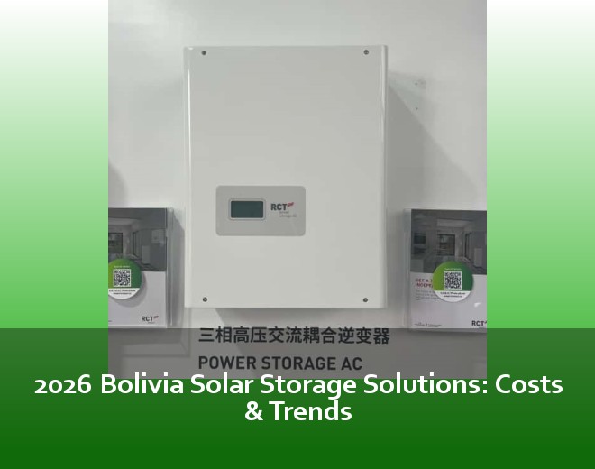 2026 Bolivia Solar Storage Solutions: Costs & Trends